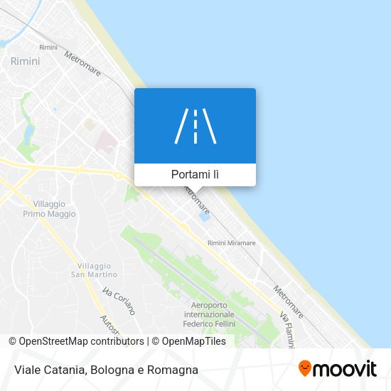 Mappa Viale Catania