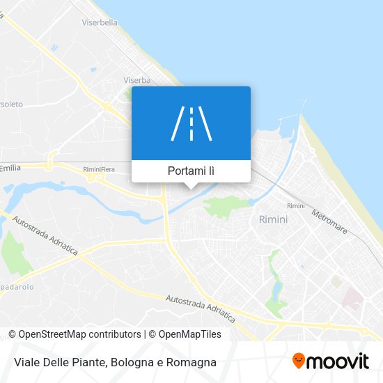 Mappa Viale Delle Piante
