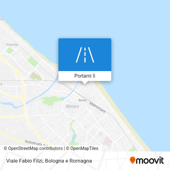 Mappa Viale Fabio Filzi