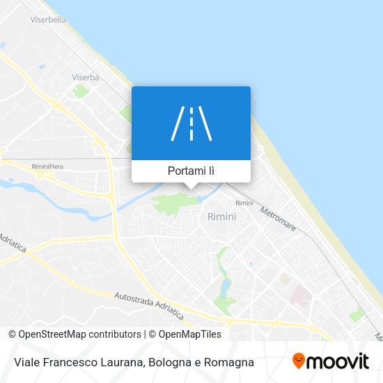 Mappa Viale Francesco Laurana