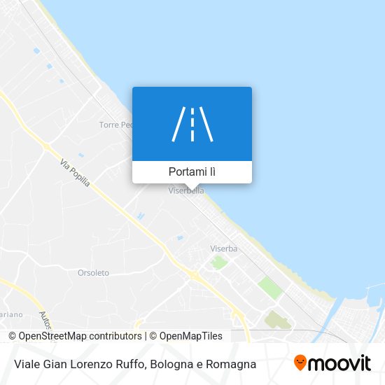 Mappa Viale Gian Lorenzo Ruffo