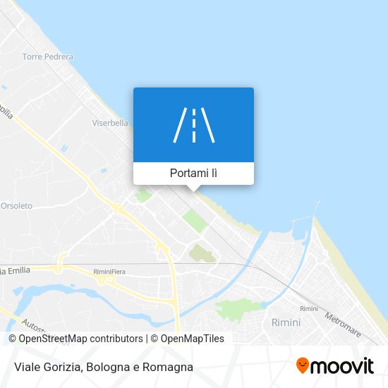 Mappa Viale Gorizia