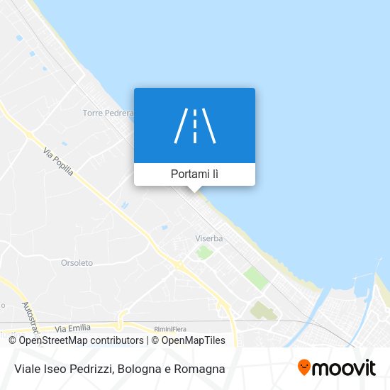 Mappa Viale Iseo Pedrizzi