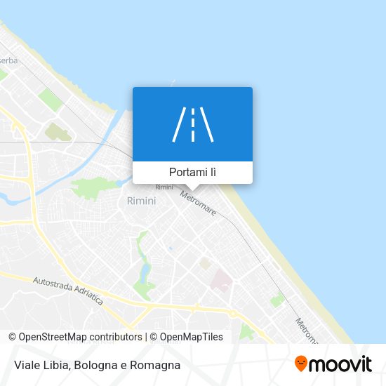 Mappa Viale Libia