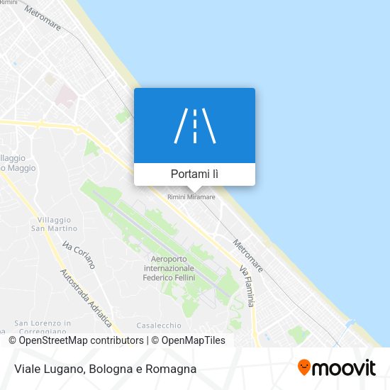 Mappa Viale Lugano