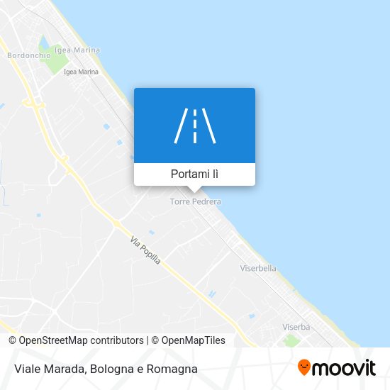 Mappa Viale Marada