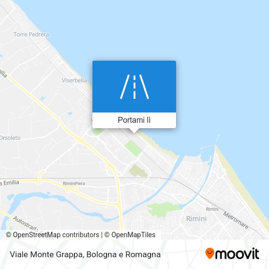 Mappa Viale Monte Grappa