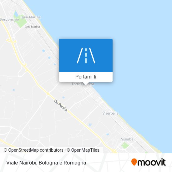 Mappa Viale Nairobi