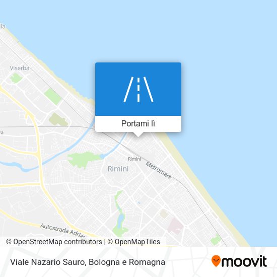 Mappa Viale Nazario Sauro