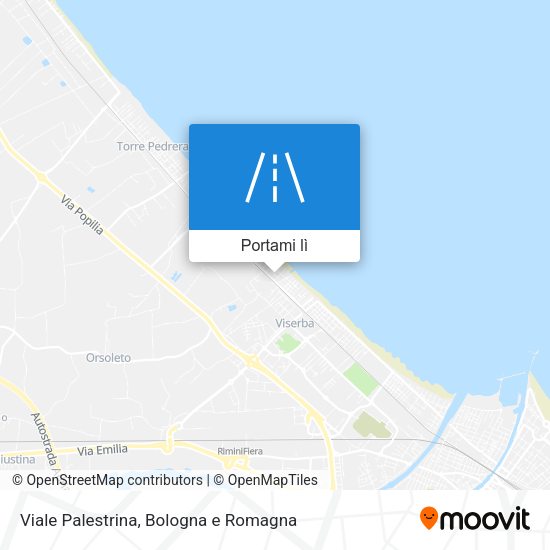 Mappa Viale Palestrina