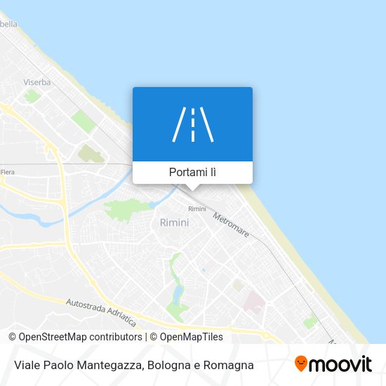 Mappa Viale Paolo Mantegazza