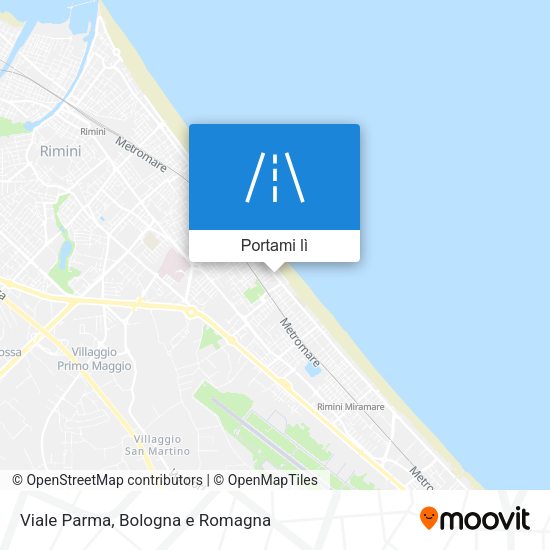 Mappa Viale Parma