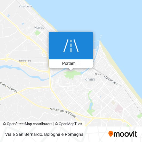Mappa Viale San Bernardo