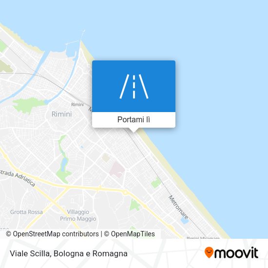 Mappa Viale Scilla