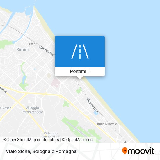 Mappa Viale Siena
