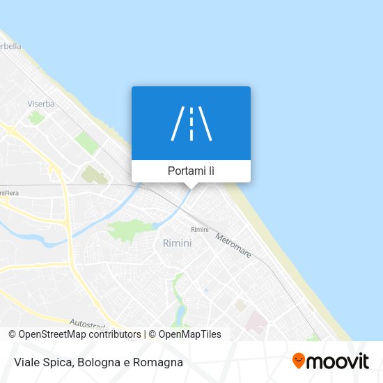 Mappa Viale Spica