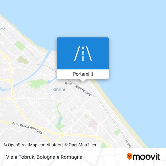 Mappa Viale Tobruk