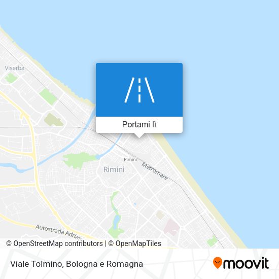 Mappa Viale Tolmino
