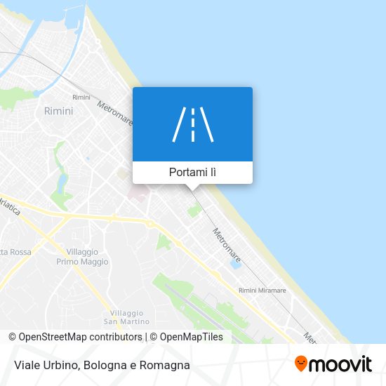 Mappa Viale Urbino