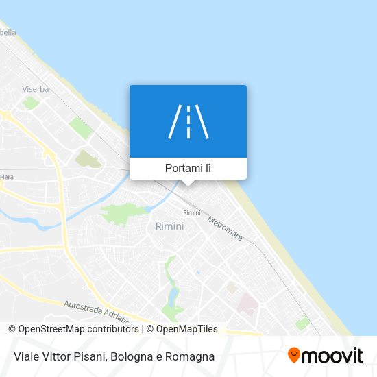 Mappa Viale Vittor Pisani