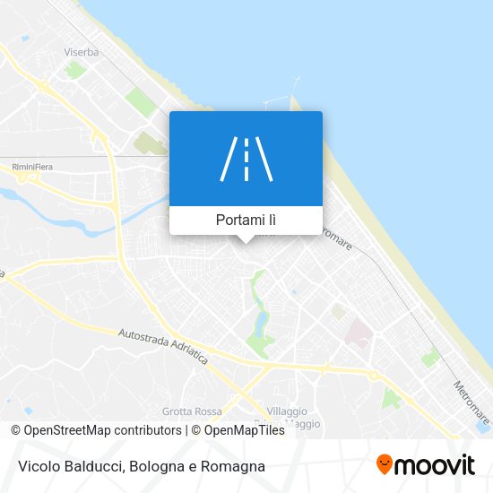 Mappa Vicolo Balducci