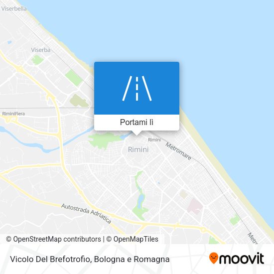 Mappa Vicolo Del Brefotrofio