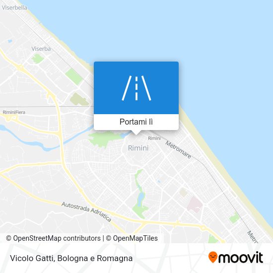 Mappa Vicolo Gatti