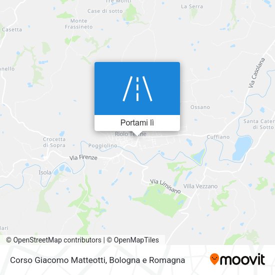 Mappa Corso Giacomo Matteotti