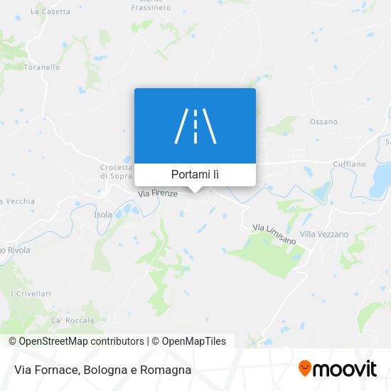 Mappa Via Fornace