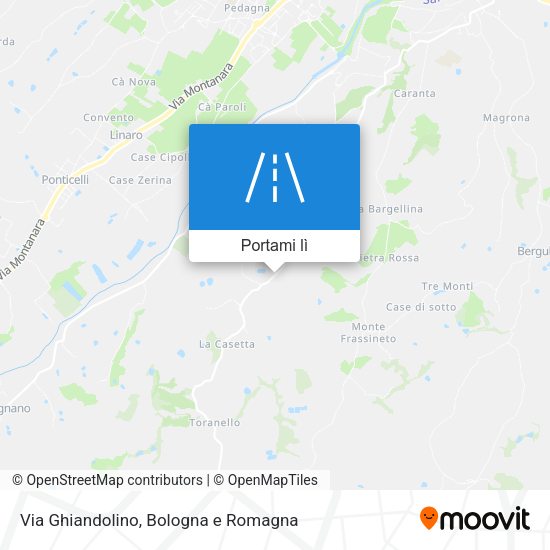 Mappa Via Ghiandolino