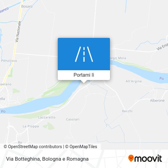 Mappa Via Botteghina