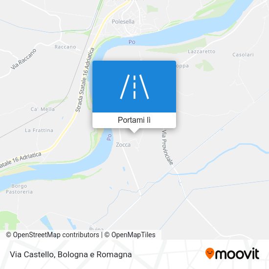 Mappa Via Castello