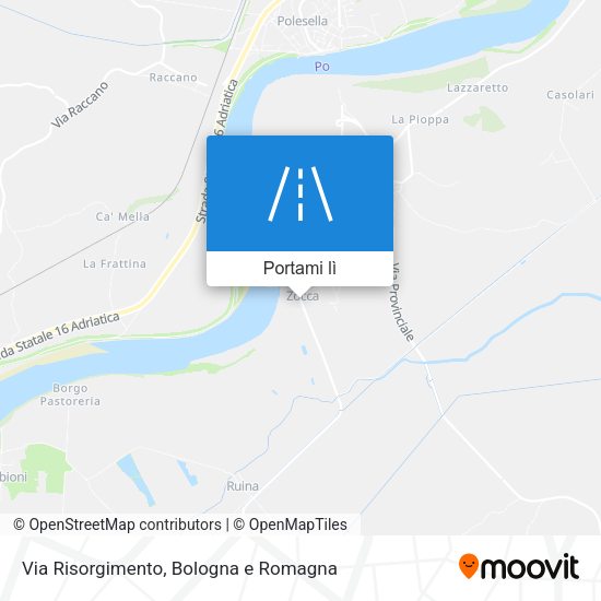 Mappa Via Risorgimento