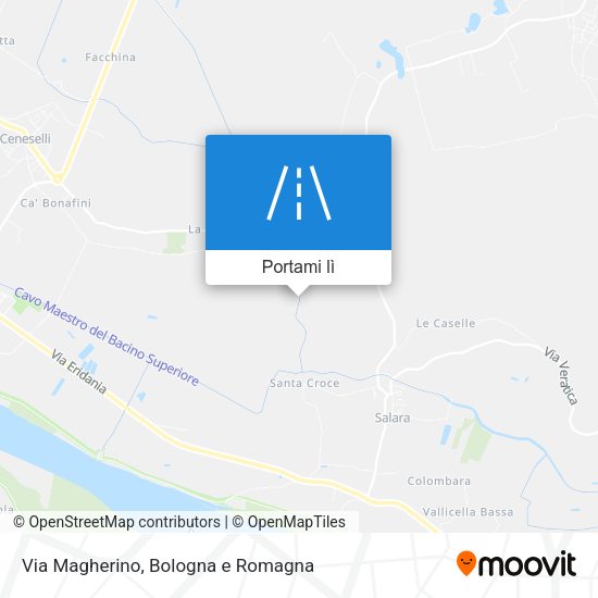 Mappa Via Magherino