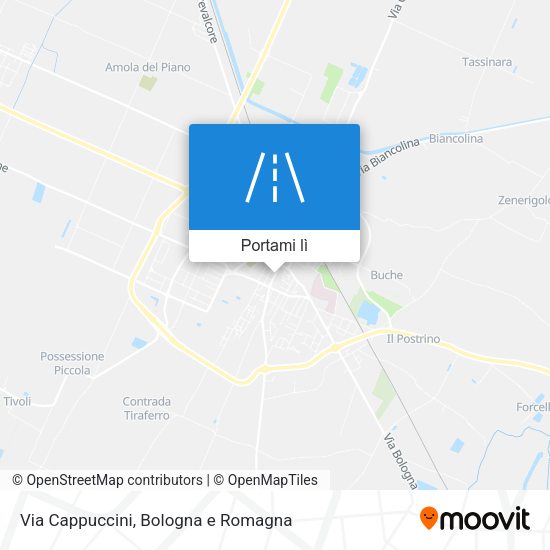 Mappa Via Cappuccini