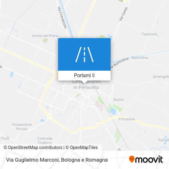 Mappa Via Guglielmo Marconi