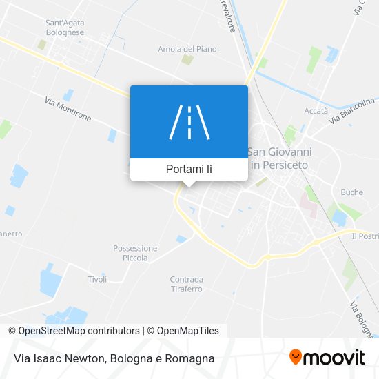 Mappa Via Isaac Newton