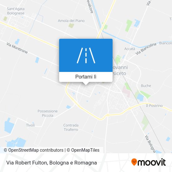 Mappa Via Robert Fulton