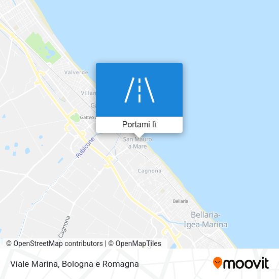 Mappa Viale Marina