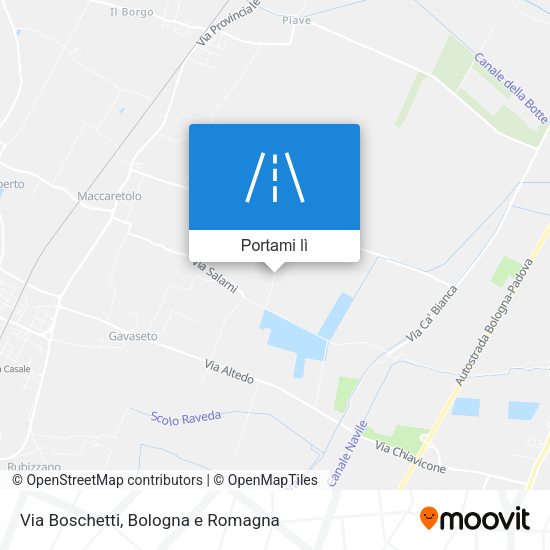 Mappa Via Boschetti