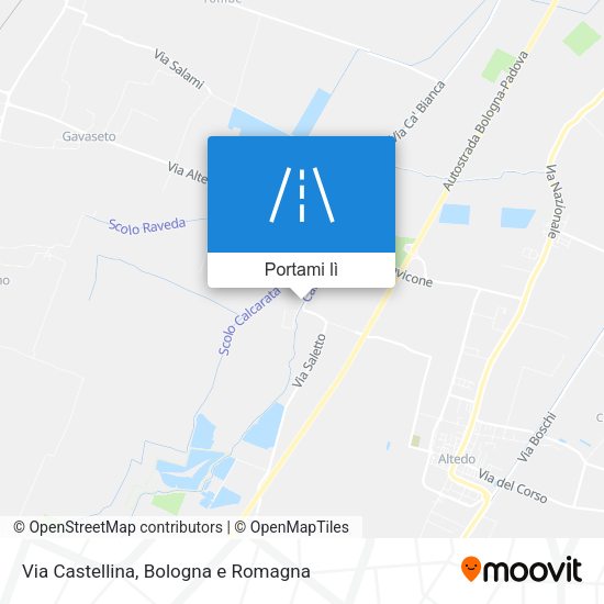 Mappa Via Castellina