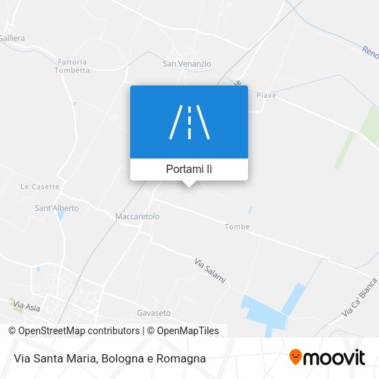 Mappa Via Santa Maria