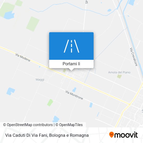 Mappa Via Caduti Di Via Fani