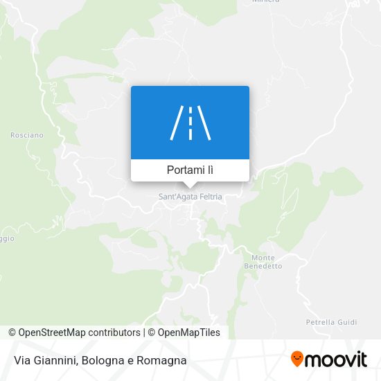Mappa Via Giannini
