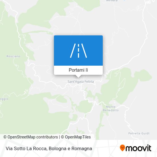 Mappa Via Sotto La Rocca