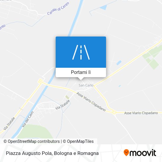 Mappa Piazza Augusto Pola