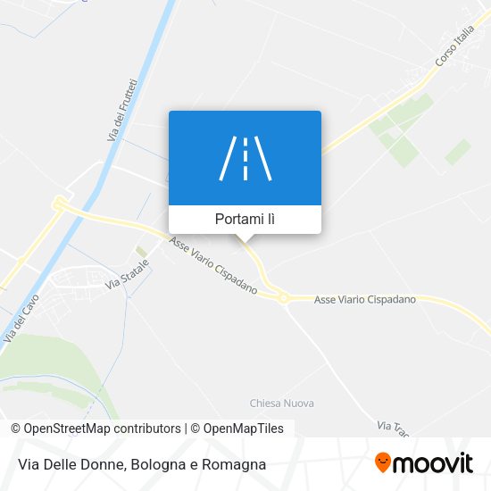 Mappa Via Delle Donne