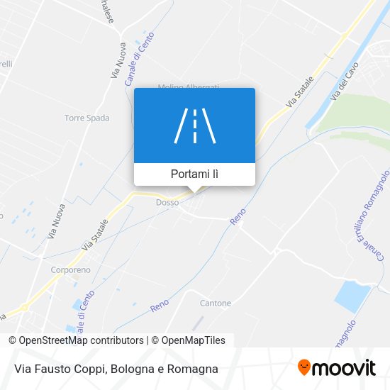 Mappa Via Fausto Coppi