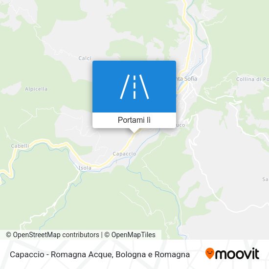 Mappa Capaccio - Romagna Acque