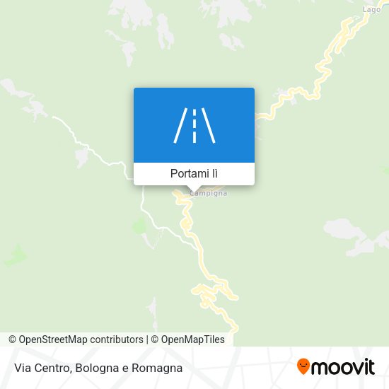 Mappa Via Centro